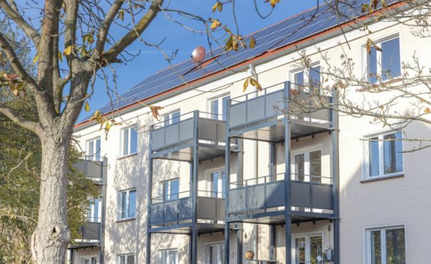 Mehrfamilienhaus mit Photovoltaik